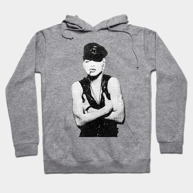 Capt Madonna Halftone Hoodie by Resdis Materials